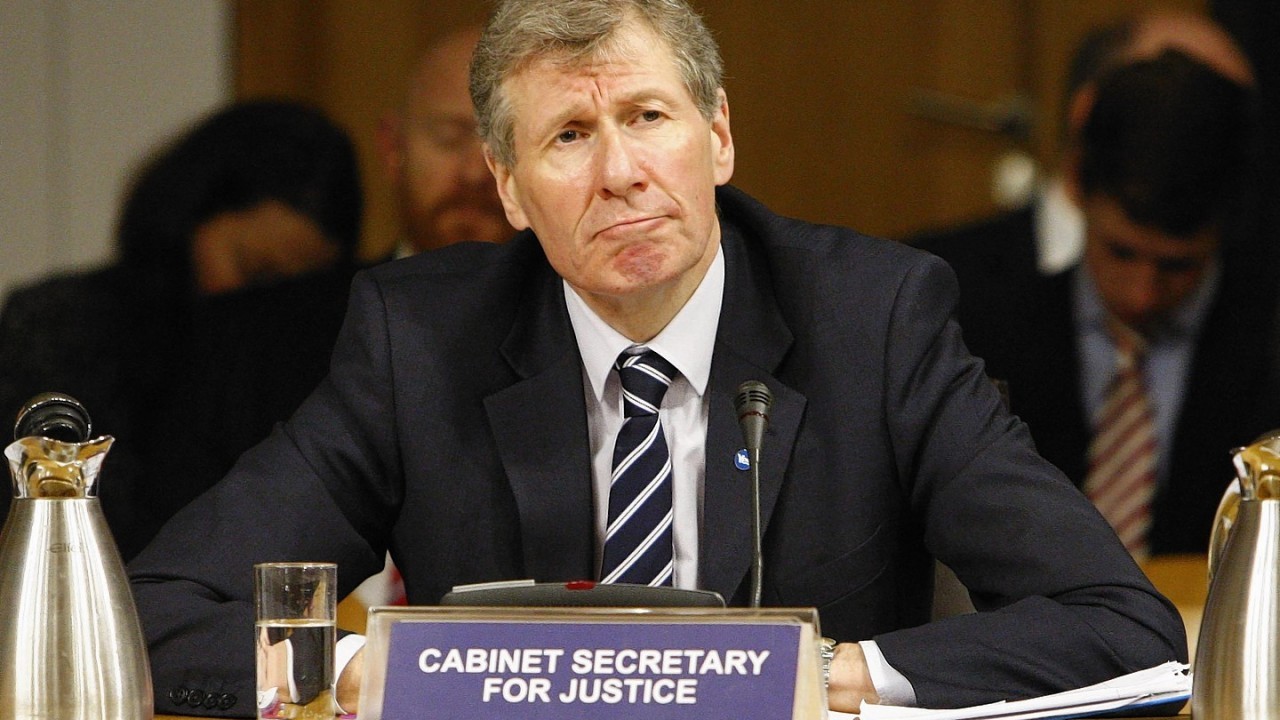 Justice Secretary Kenny MacAskill